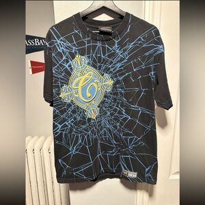 WWE Vintage Y2K  Christian Shirt Size Large Shatter Logo Shirt
